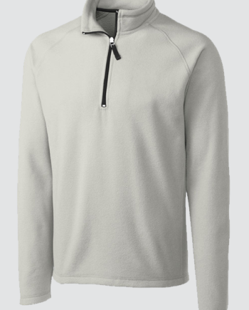Mens-Pullover fleece Jacket