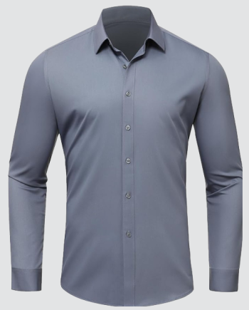 Men's shirt Solid Button Down Long Sleeve